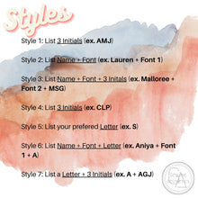 Load image into Gallery viewer, Engraved Fitbit Versa 2 Band | S/M  M/L Soft Silicone Fitbit Versa 2 Bands | Personalized Custom Monogram Fitbit Versa 2 Band