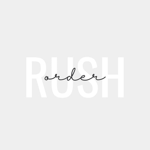 Rush Order | Processing Upgrade | Ships out in 1-2 days