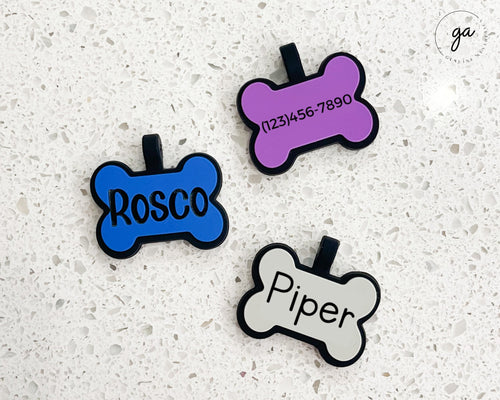 Silicone Dog Tag, Personalized Pet Tag, Funny Dog Tag, Custom Pet ID,  Engraved Silicone Dog Tag,  Pet Tag, Puppy Tag, Dog ID Tag